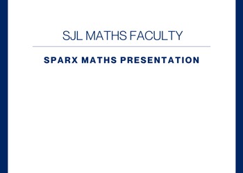 Sparx Maths Presentation