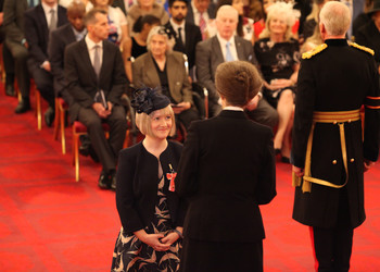 Hertfordshire head teacher, Claire Robins, receives OBE