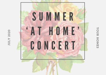 Sensational Summer 'at home' Concert